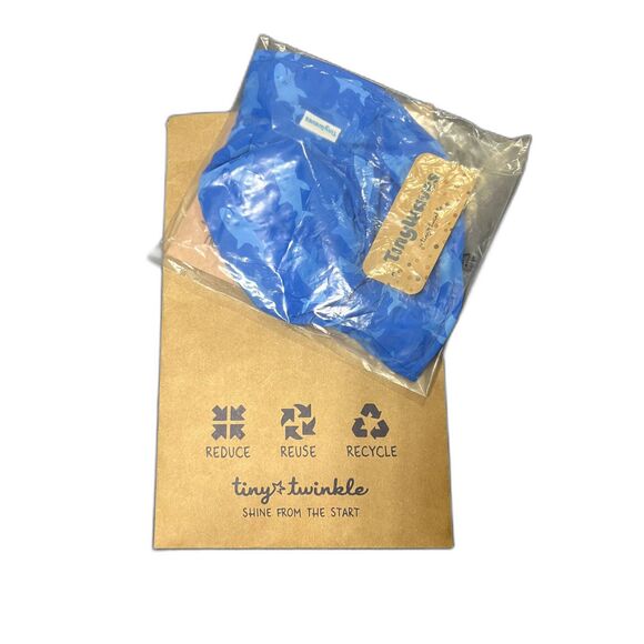 Tiny Twinkle Sun Protection Baby Flap Hat with UPF 50 Summer Beach Pool SZ M:NWT - Picture 5 of 7